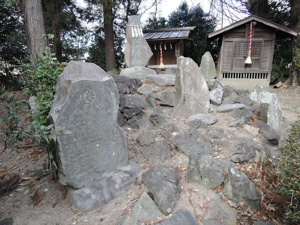 富士塚｜石神井神社
