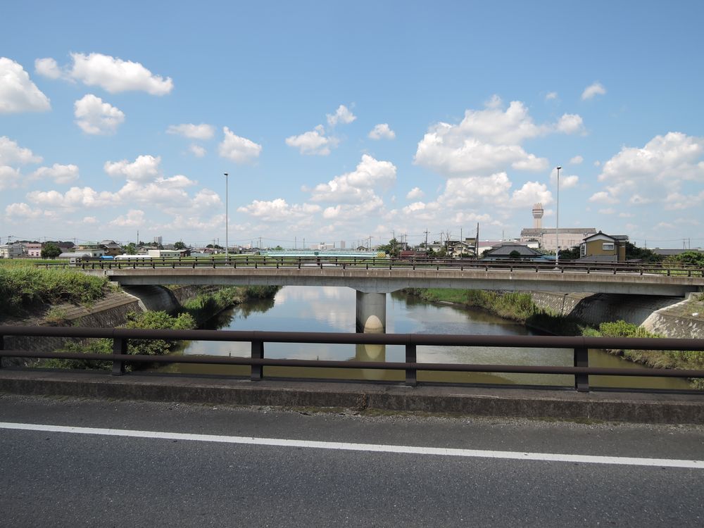 新ましもり橋からの景色｜昭和橋側