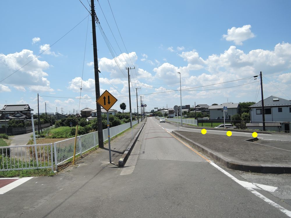 昭和橋（南詰方面）平方東京線