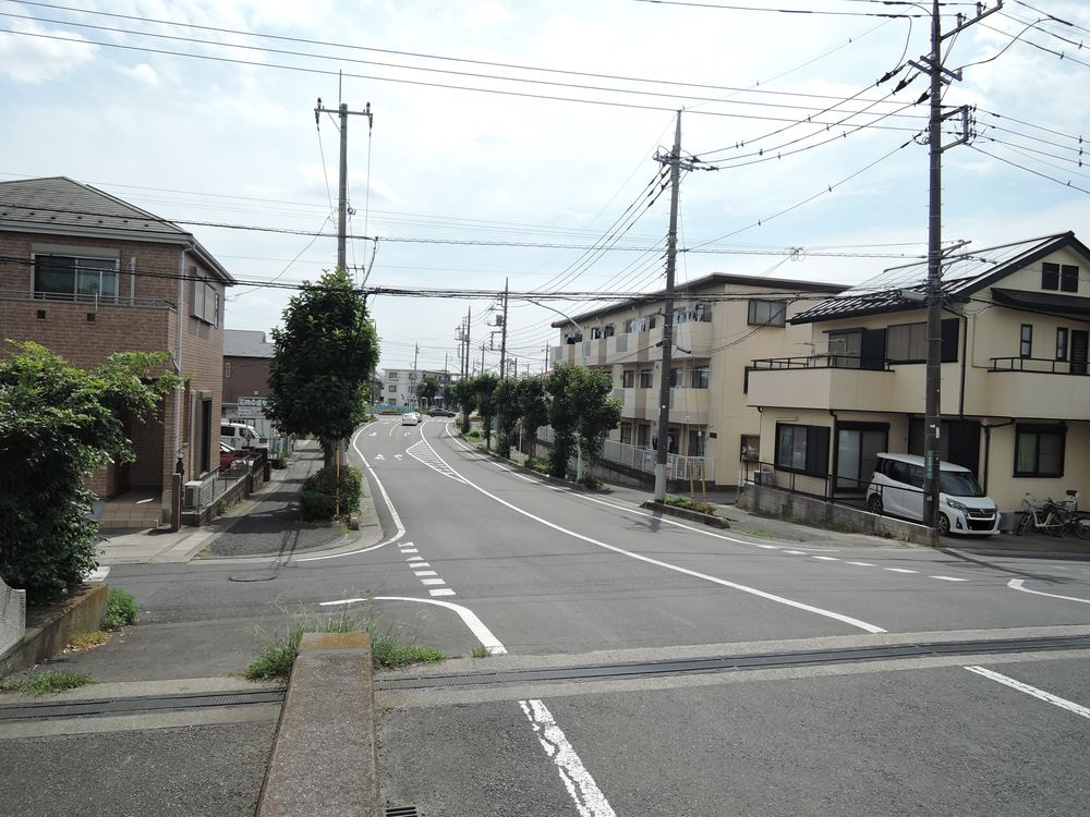 鷹匠橋の右岸側の景色