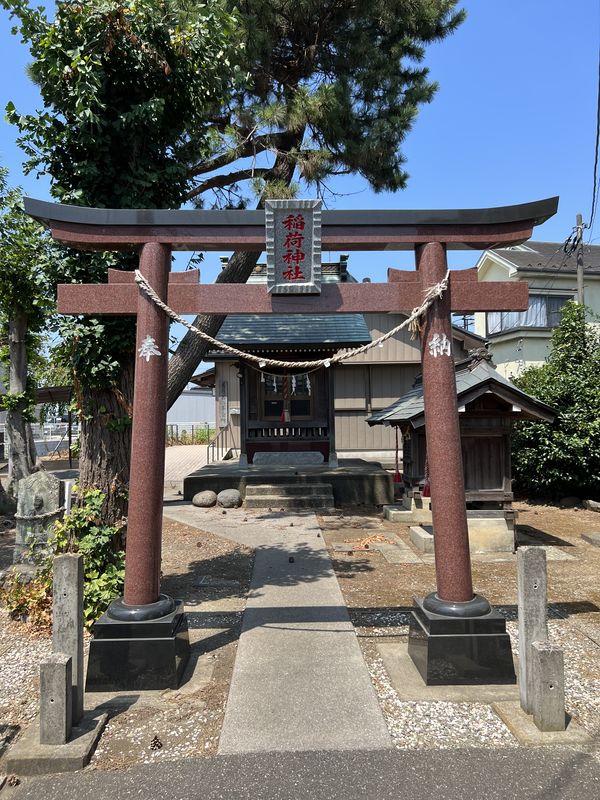 鳥居｜大杉新田稲荷神社