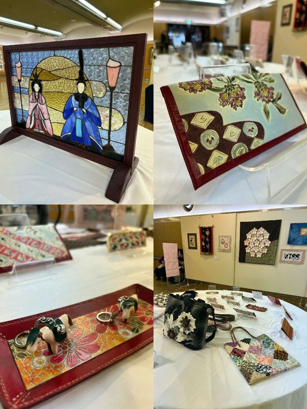 工芸作品の展示