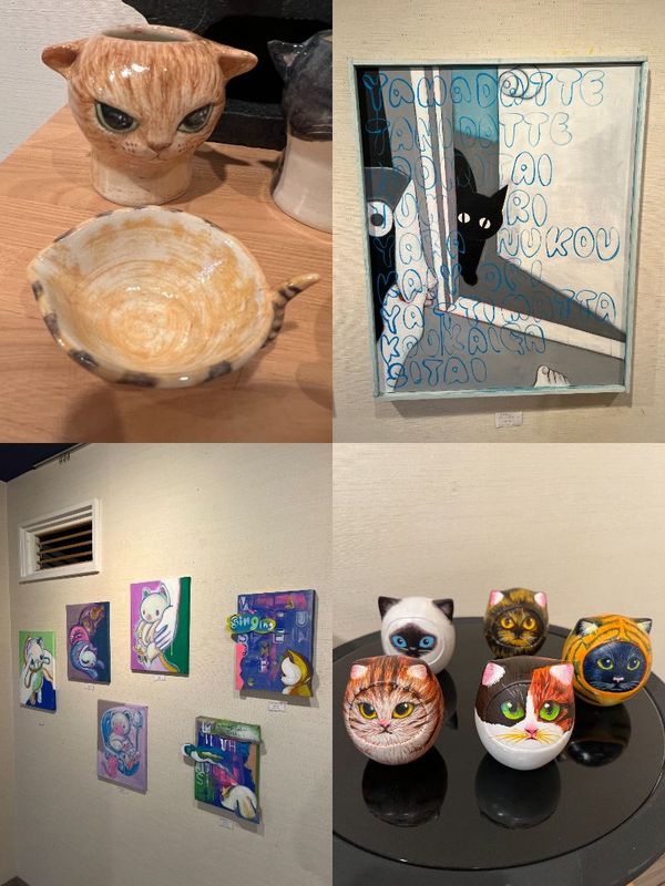 猫をテーマにした作品