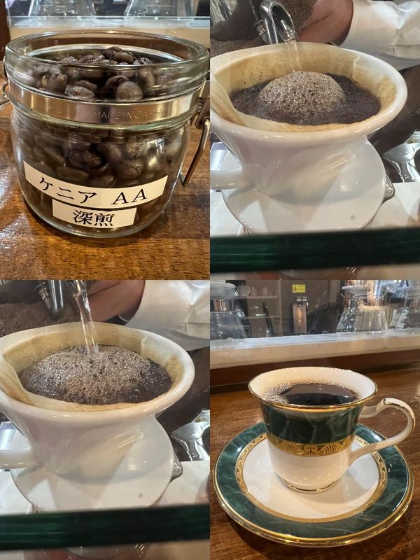 ハンドドリップ｜珈家のマスター