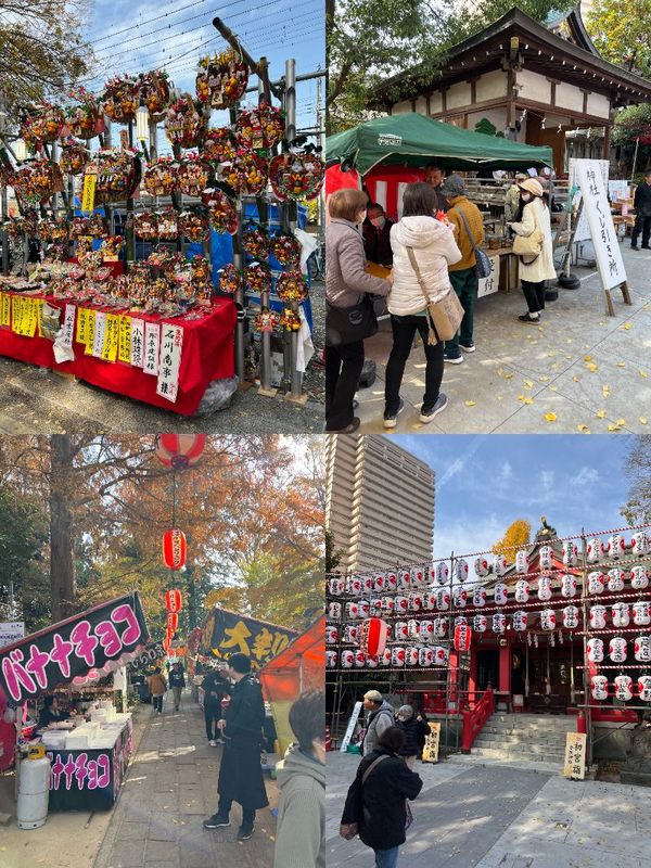 大沢香取神社のおかめ市
