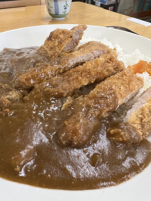 懐かしのカツカレー